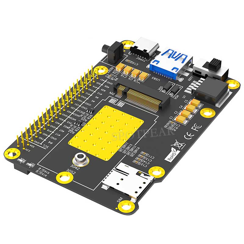 Raspberry Pi M.2 topi 4G/5G LT - Turing Pi 2 ulasan dan harga