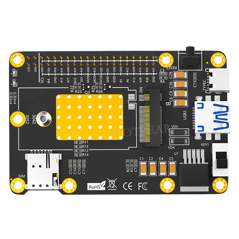 Raspberry Pi M.2 topi 4G/5G LT - Turing Pi 2 ulasan dan harga